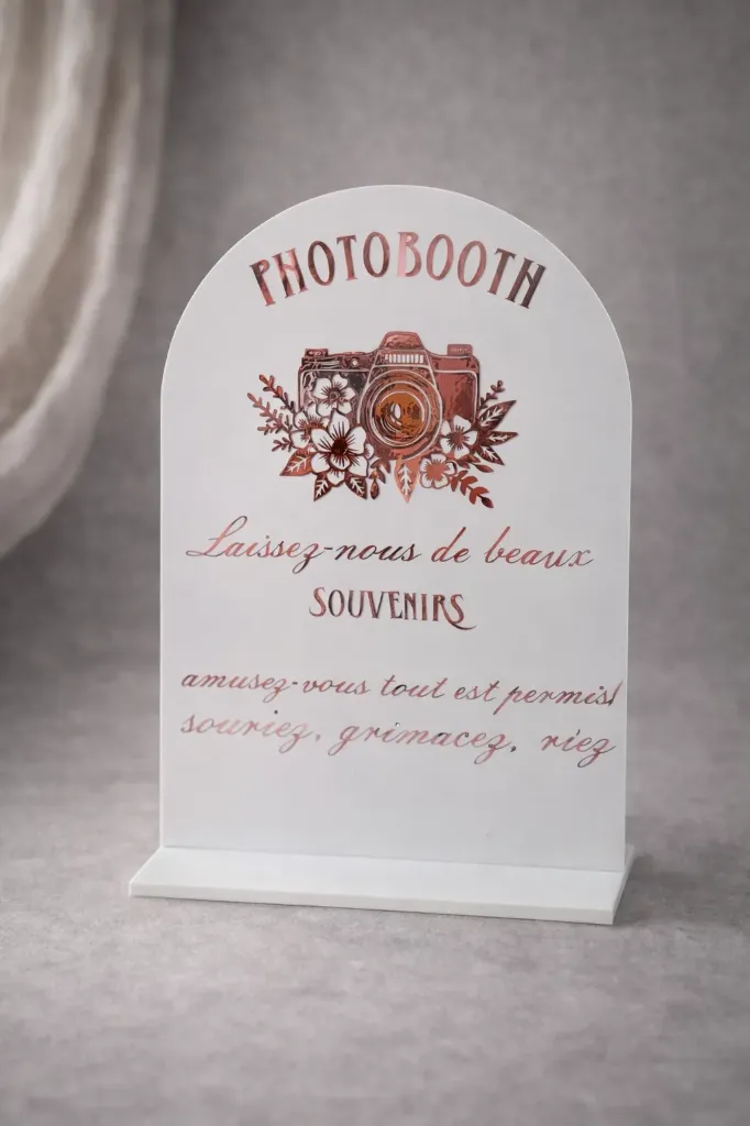 Panneau "photobooth"