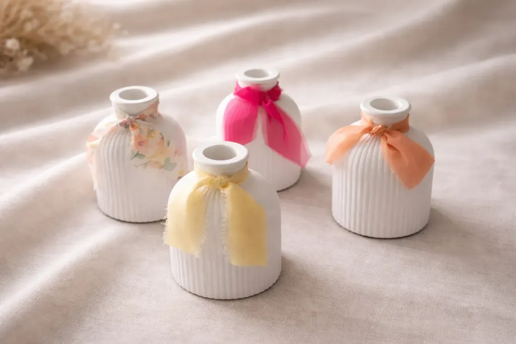 Mini vase décoratif “Ruban de Douceur”