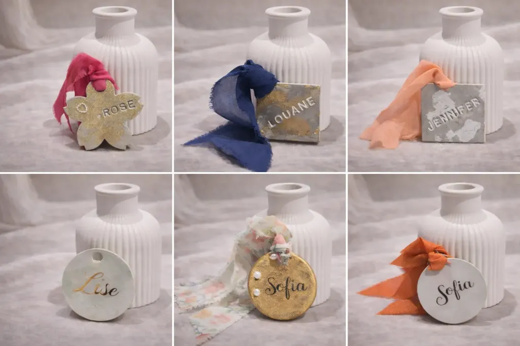 Marque-place personnalisable “Élégance”